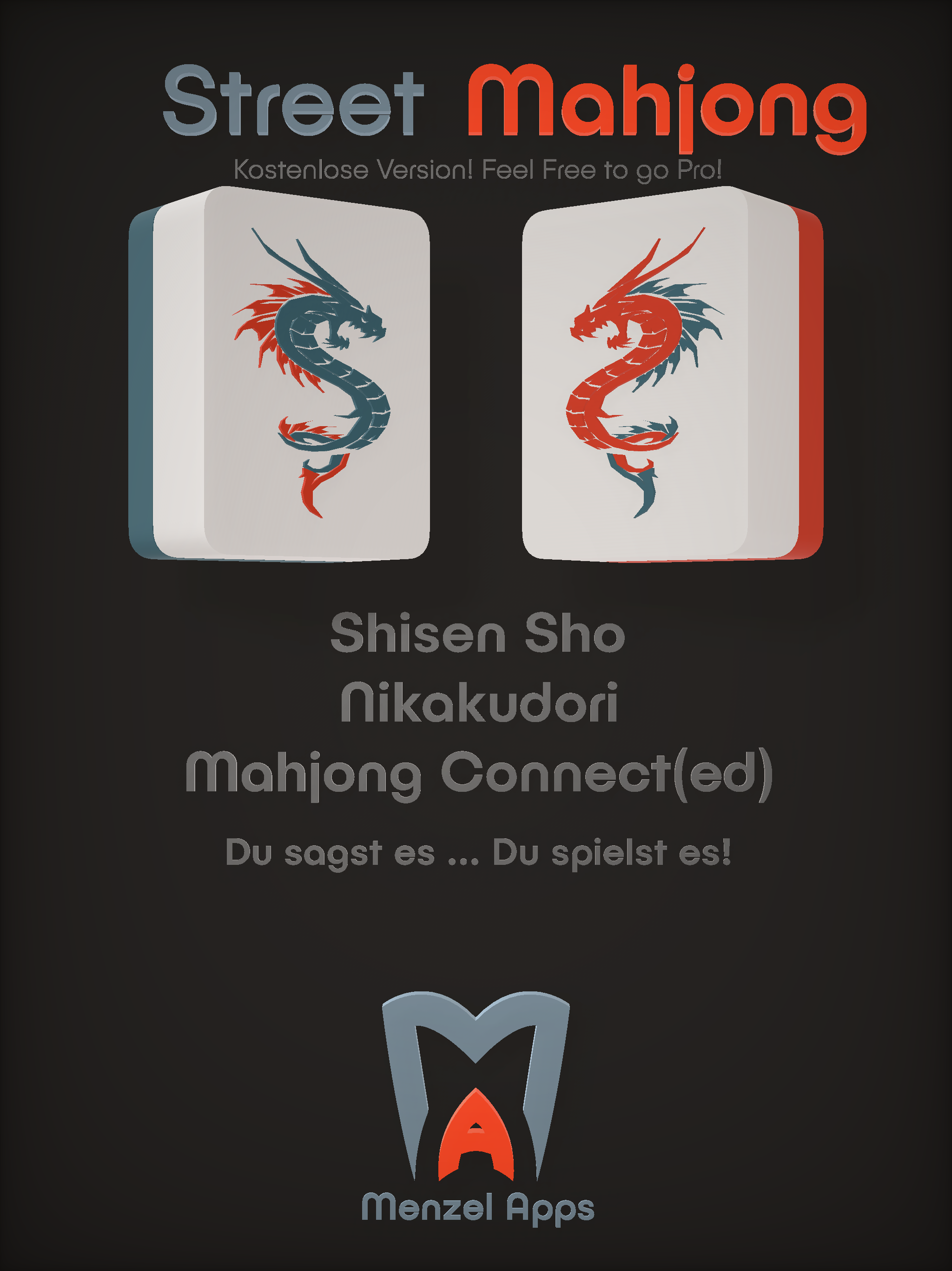 Mahjong Connect - Mahjong Connected - Street Mahjong - Shisen Sho - Nikakudori